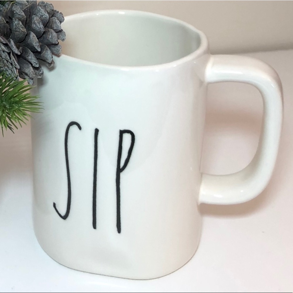 Rae Dunn “SIP” Coffee Tea Mug Cream White